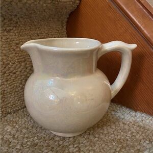 Vintage Pantry Parade Elegant Iridescent Ceramic Pitcher EUC!